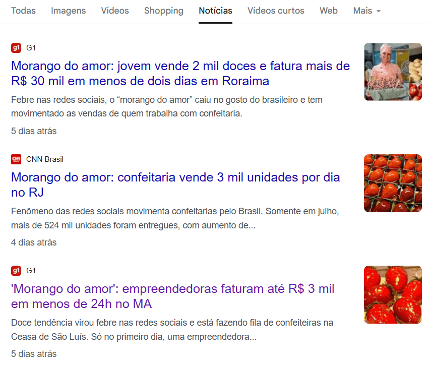 Morangos do Amor