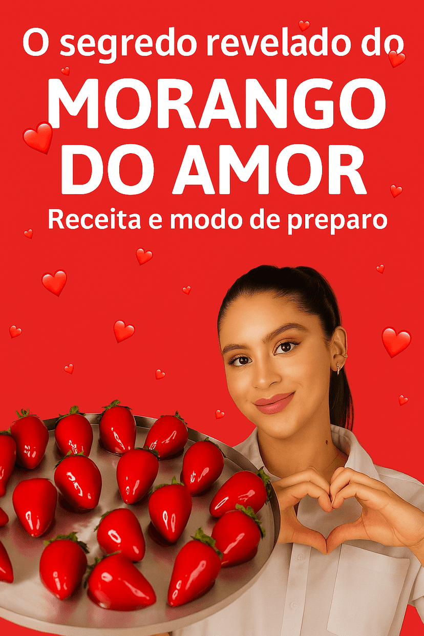 Morangos do Amor prontos